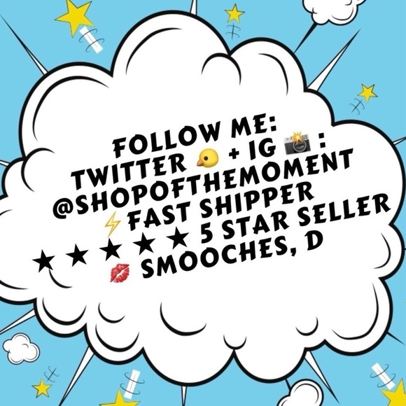 new Poshmark ★ Set 48 Thank You Stickers ★ Blue ★ 2.5” Round ★ Limited Edition ★ - Picture 9 of 9